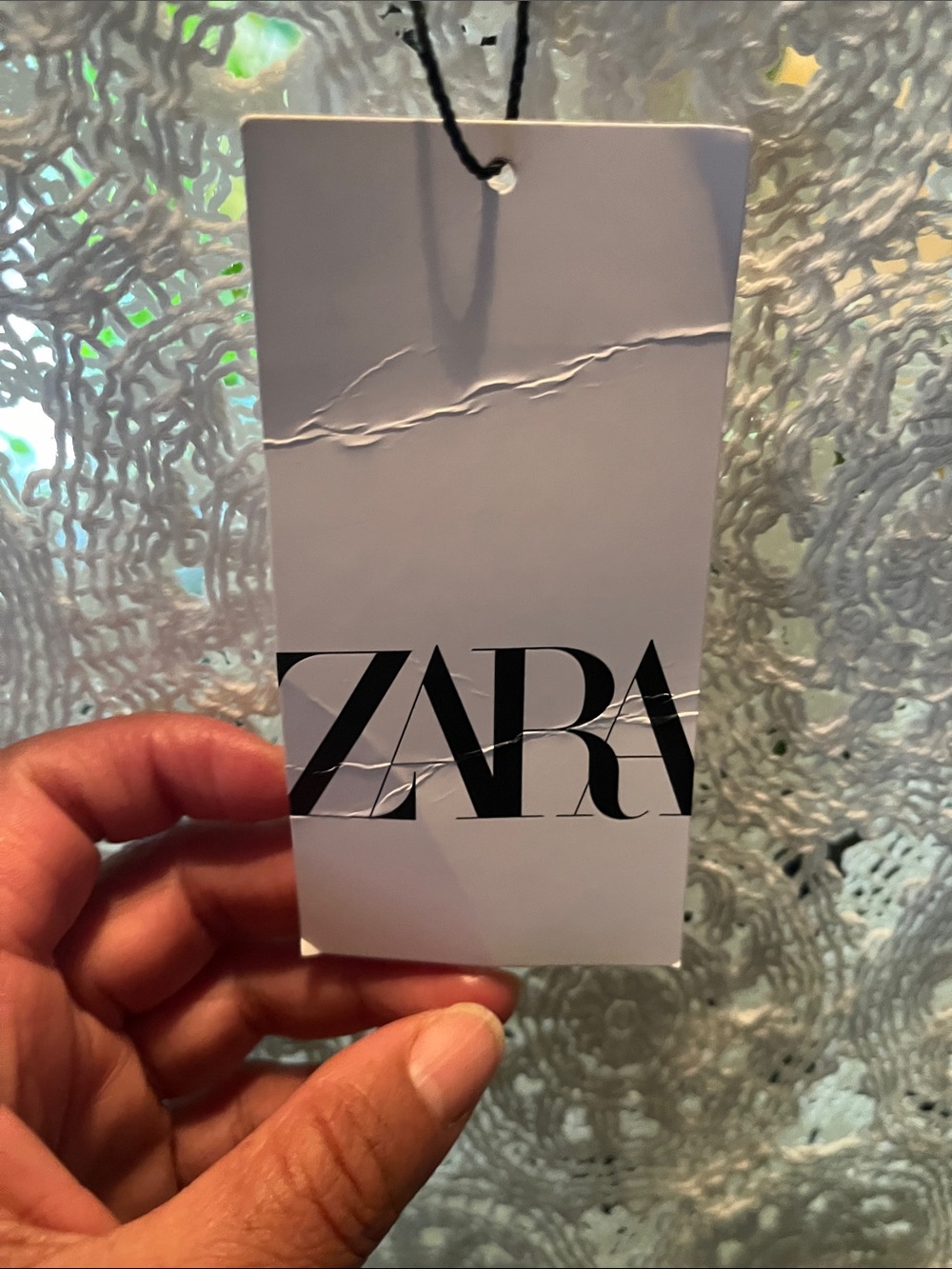 Zara White Lace Maxi Dress with Embroidered Bodice - Picture 4 of 9